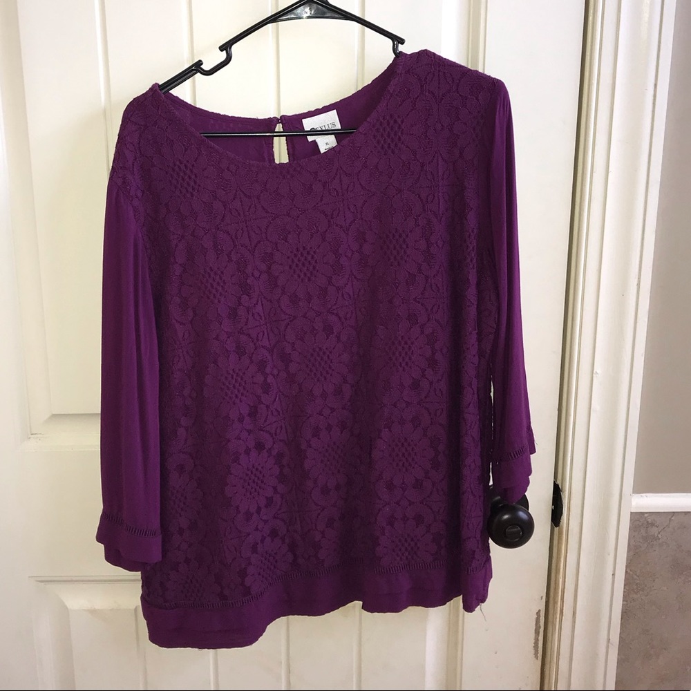 3/4 Lacey Blouse